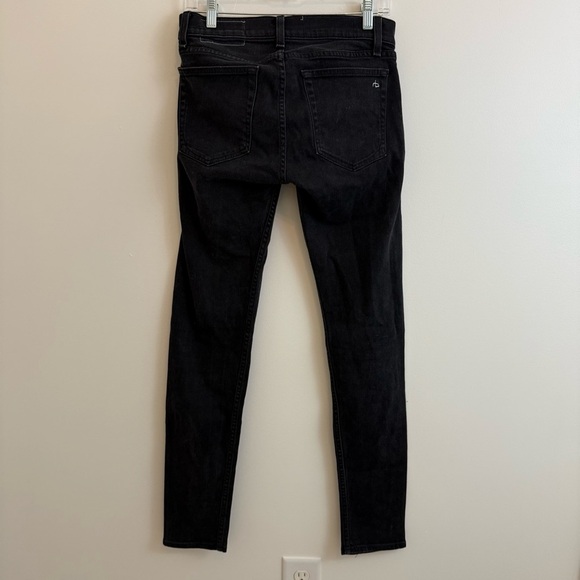 Rag & Bone Black Jeans 30/32 Men's Fit 1 Extra Slim Cotton Style M1224K302 - Picture 5 of 14